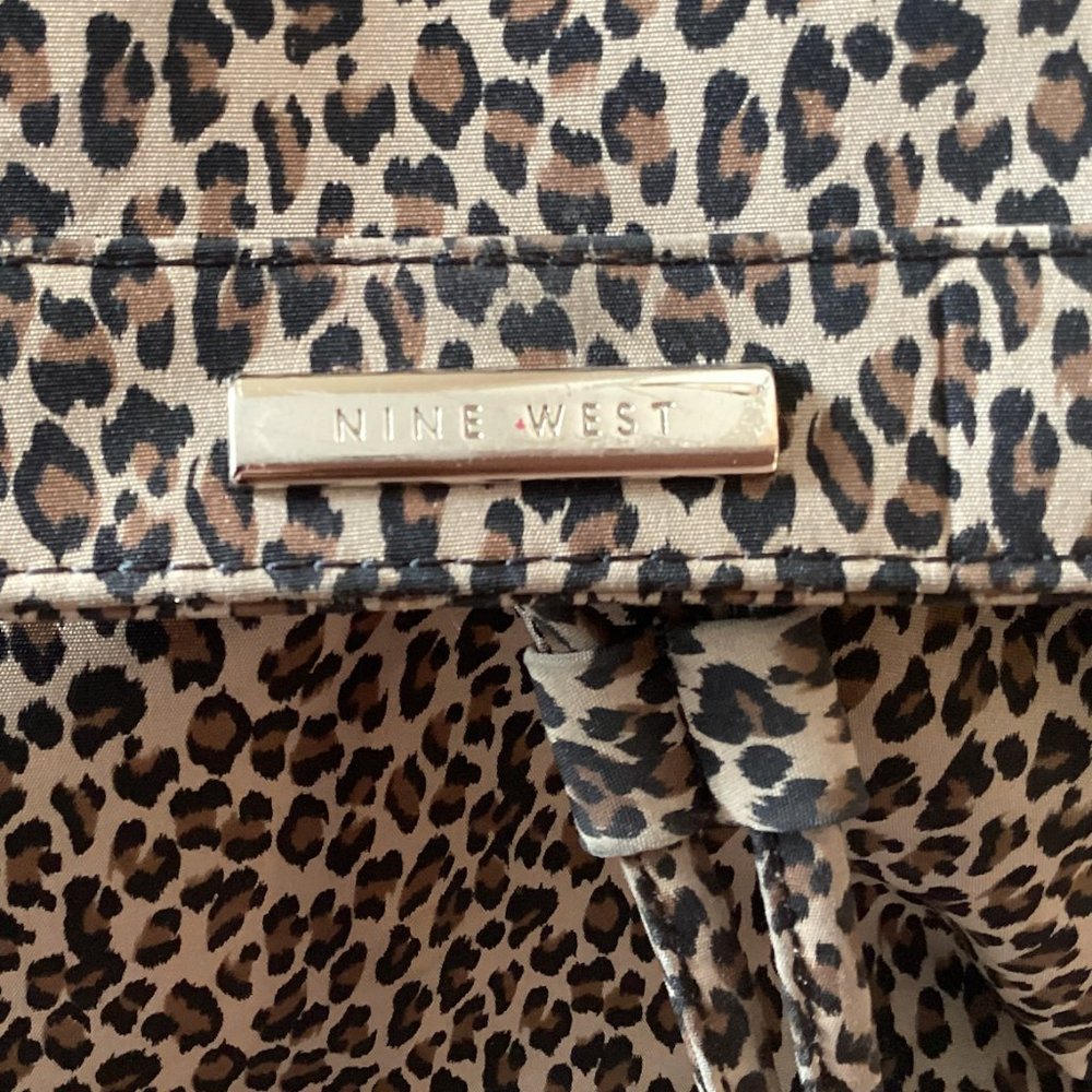Nine West Leopard Print Mini Backpack - image 8